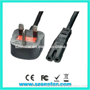 AC Power Cord for UK Laptop